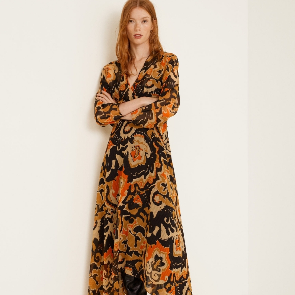 NWOT Mango Woman's Long Sleeve Dress